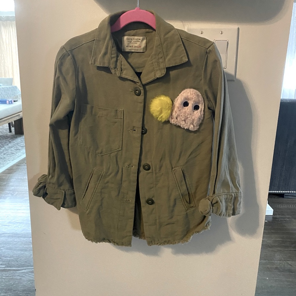 Girls, shirt jacket.